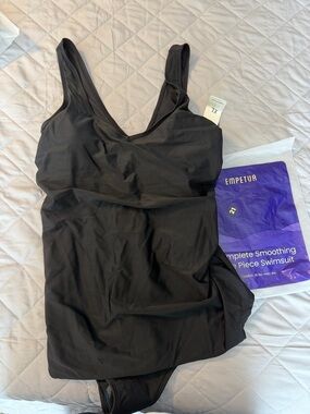 Shapermint Black One-Piece Swimwear